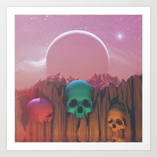 Saint Art Print