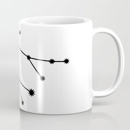 Gemini Star Sign Black & White Coffee Mug