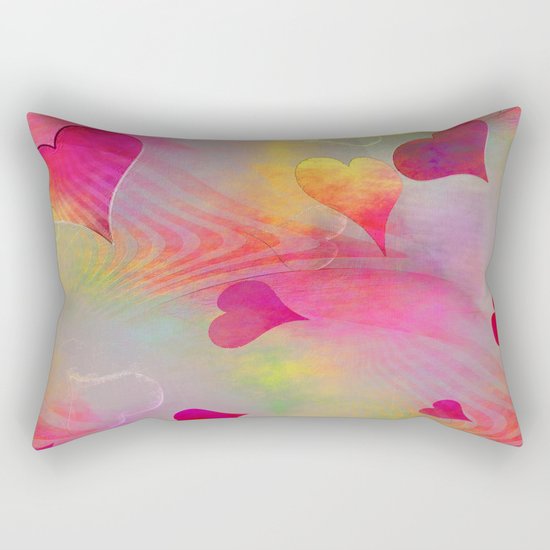 Hearts 2016/001 Rectangular Pillow