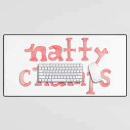Natty Champs - Silver Foil Desk Mat