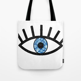 Greek Evil Eye Tote Bag