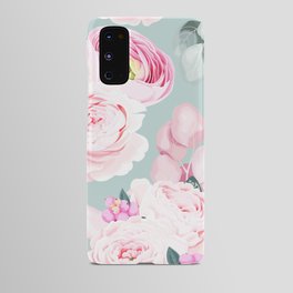 Pastel Pink Floral Morning Mists Android Case