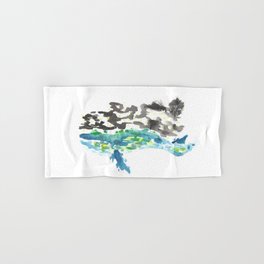 Whale Hand & Bath Towel