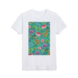 Floral Hummingbirds - BBG Kids T Shirt