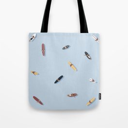 surfers pattern Tote Bag
