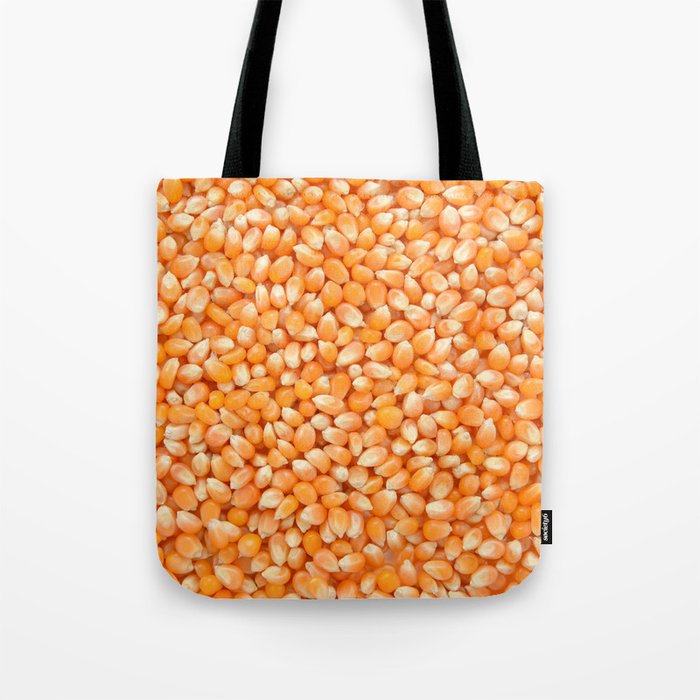 Popcorn Maize Tote Bag By Sarahdoow Society6 Popcorn Maize Tote Bag