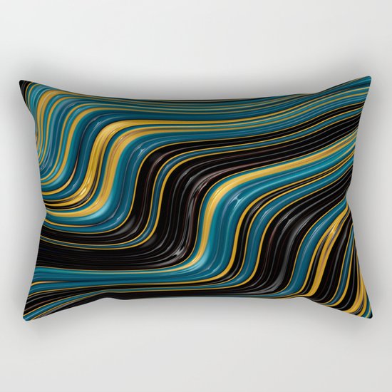 Go With the Flow Rectangular Pillow