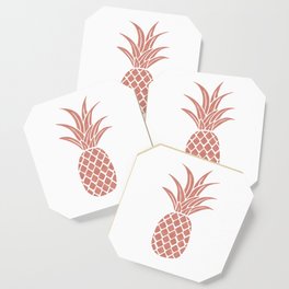 Rose Gold Pineapple Coaster