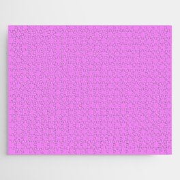 VIOLET PINK solid color  Jigsaw Puzzle