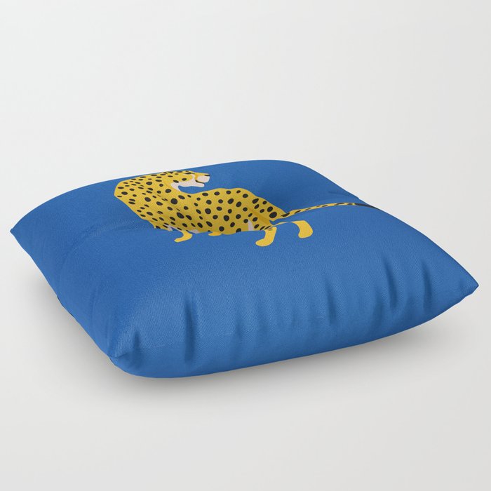 The Stare 2: Golden Cheetah Edition Floor Pillow