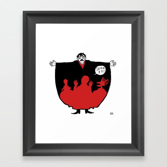 The Master Framed Art Print