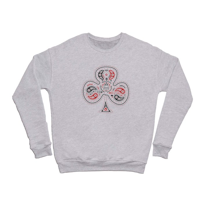 83 Drops - Clubs (Red & Black) Crewneck Sweatshirt