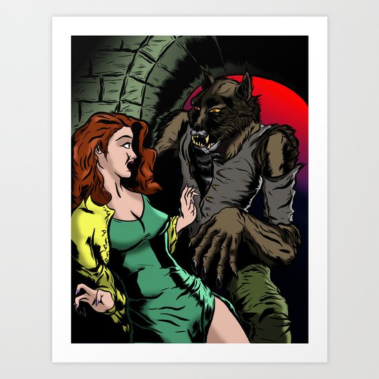 NIGHT STALKER Art Print