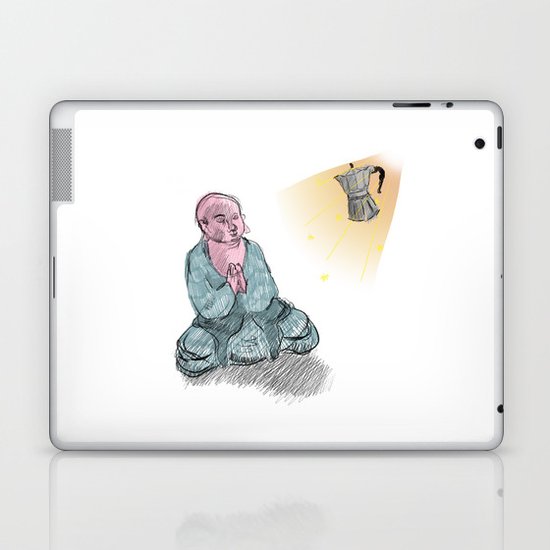 GOD GIMME THE STRENGTH Laptop & iPad Skin
