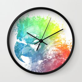 Parrot Ara Wall Clock