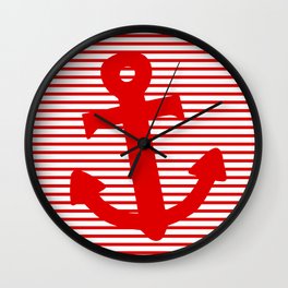 Boat Anchor Wall Clock