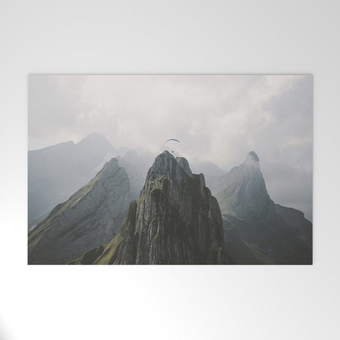 Flying Mountain Explorer - Landscape Photography Welcome Mat