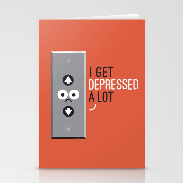Feeling Down Stationery Cards