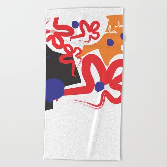Nature #Fowers #Petals Beach Towel