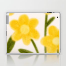 Yellow Flowers Romantic Dream Laptop Skin