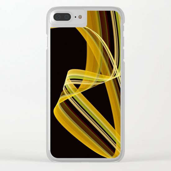 The dancing scarf Clear iPhone Case