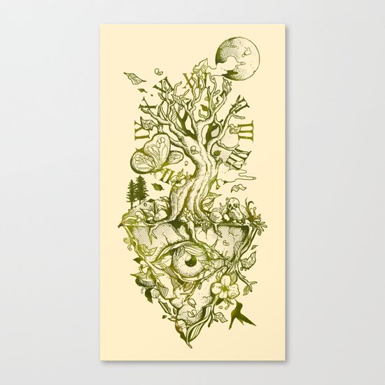 A Glimpse in Time Canvas Print