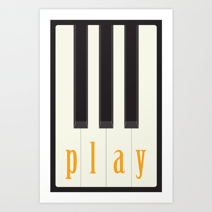 play Art Print