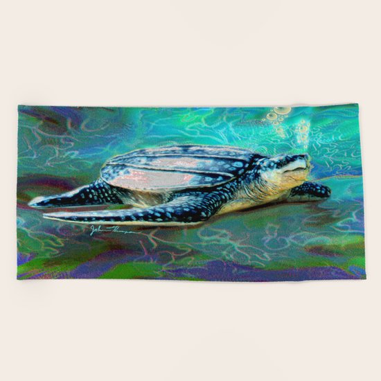Sea Turtle Beach Towel