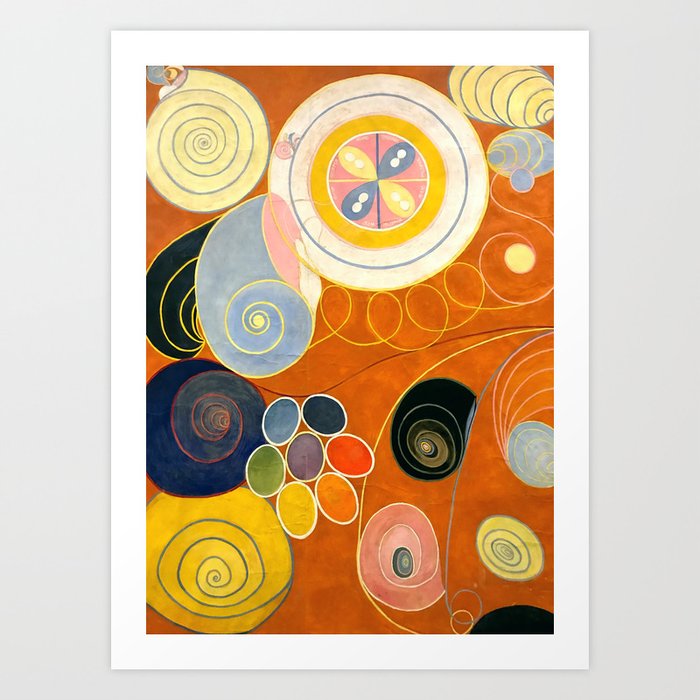 Hilma af Klint "The Ten Largest, No. 03, Youth, Group IV