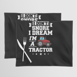 Tractor Farmer Driver Kids Seat Placemat
