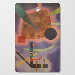 Wassily Kandinsky - Three Elements (1925) Cutting Board