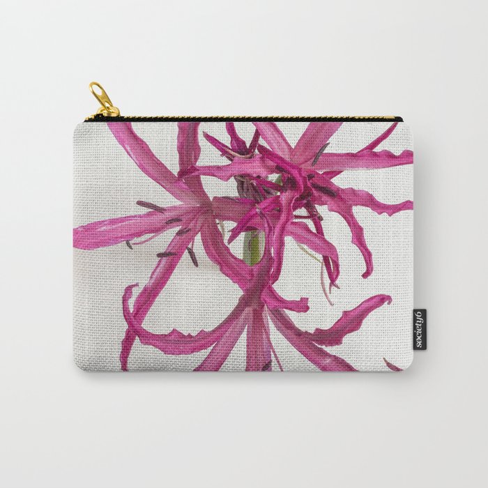 Nerine Lily Flower Carry-All Pouch