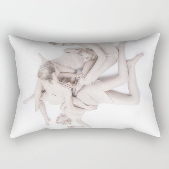 pale bodies Rectangular Pillow