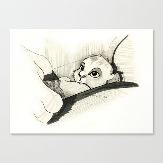 Simba Canvas Print