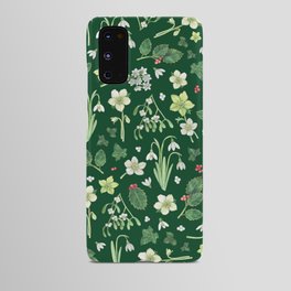 Winter Garden - dark green  Android Case