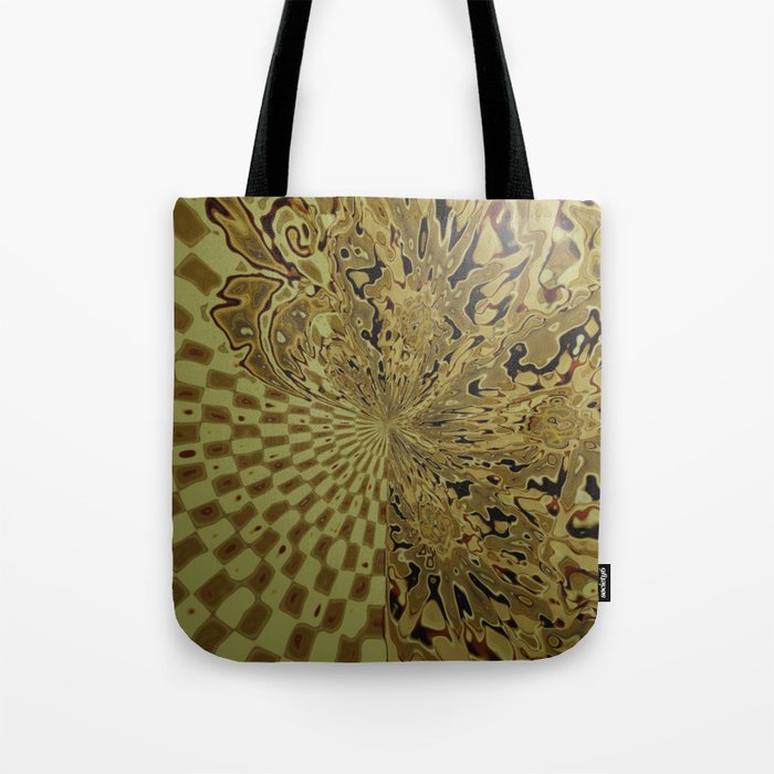 Innovative gold design Tote Bag by OtaibiArtist Society6