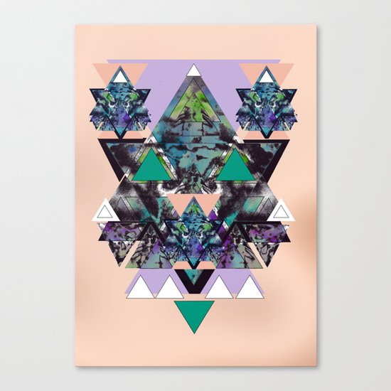 GEOMETRIC MYSTIC CREATURE Canvas Print