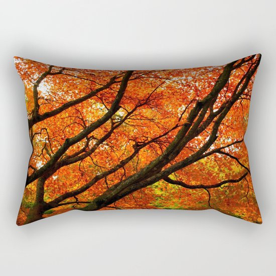 Autumn Tree Rectangular Pillow