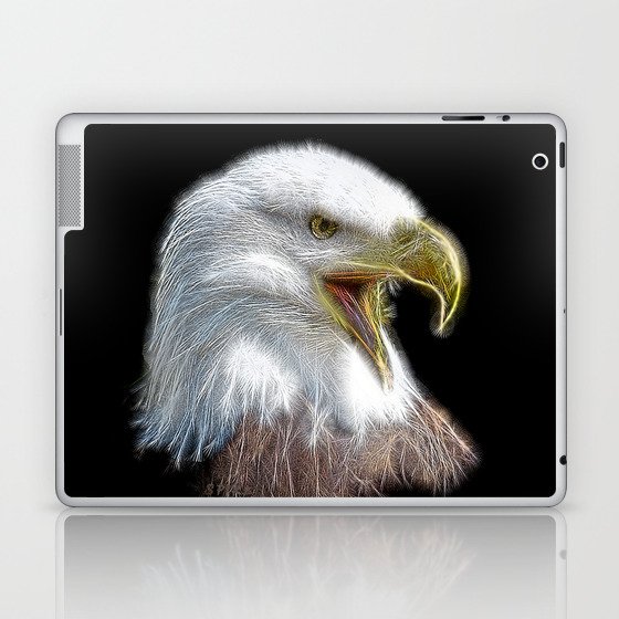 Spiked Bald Eagle Laptop & iPad Skin