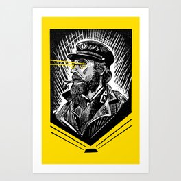 The Lighthouse Keeper Art Print