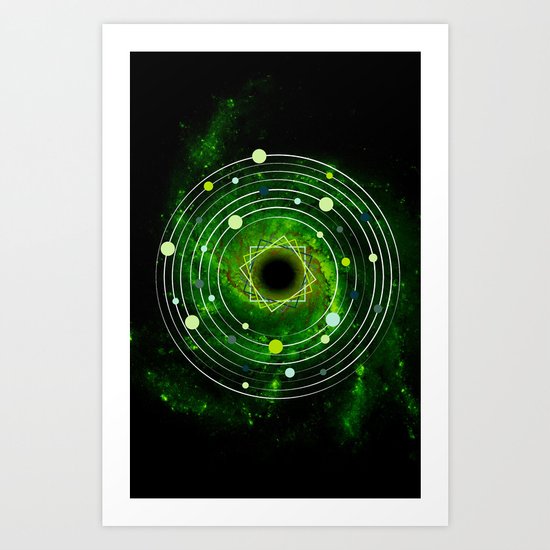 Galaxy Art Print