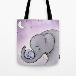 Goodnight Elephants Tote Bag