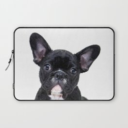 French bulldog portrait Laptop Sleeve
