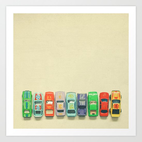 Get Set Go Art Print