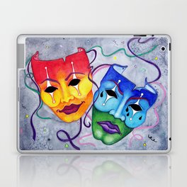 Comedy and Tragedy Laptop & iPad Skin
