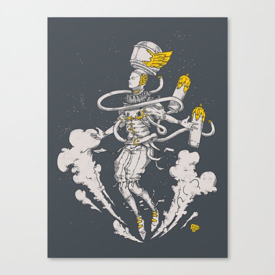 Vasto Cosmonaut Canvas Print