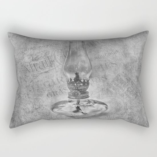 Still life - Kerosene Lamp Rectangular Pillow