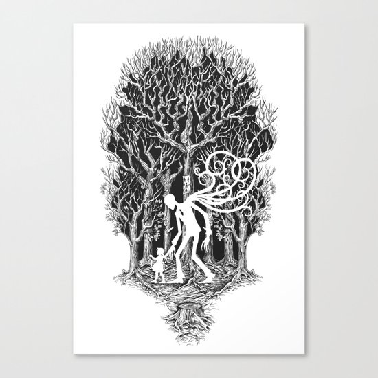 F O L L O W S Canvas Print