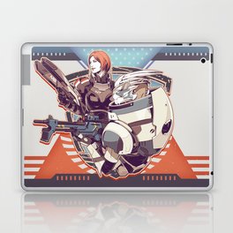 Mass Effect : Shep & Garrus v.2016 Laptop & iPad Skin