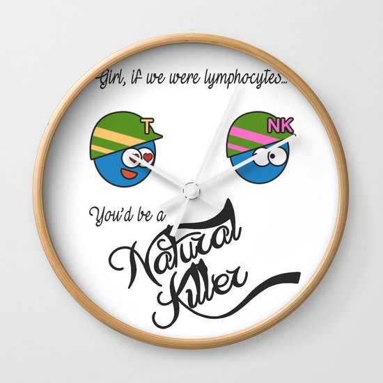 Natural Killer Cell and T lymphocyte Wall Clock